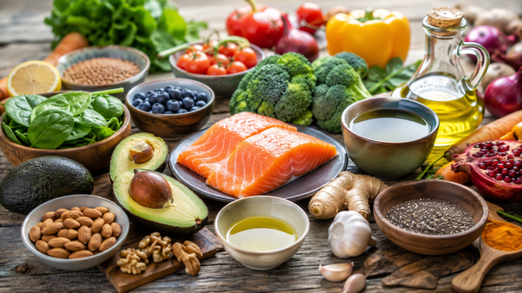 Anti-inflammatory foods for a healthy diet