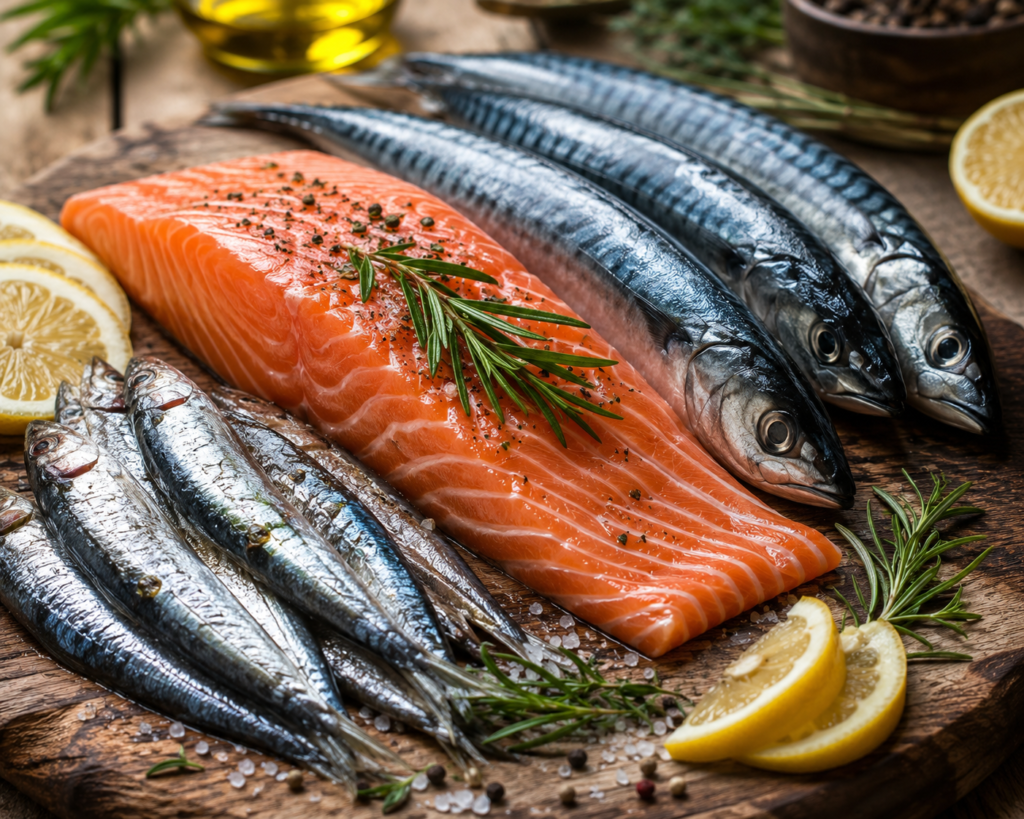 Omega-3 rich fish for inflammation