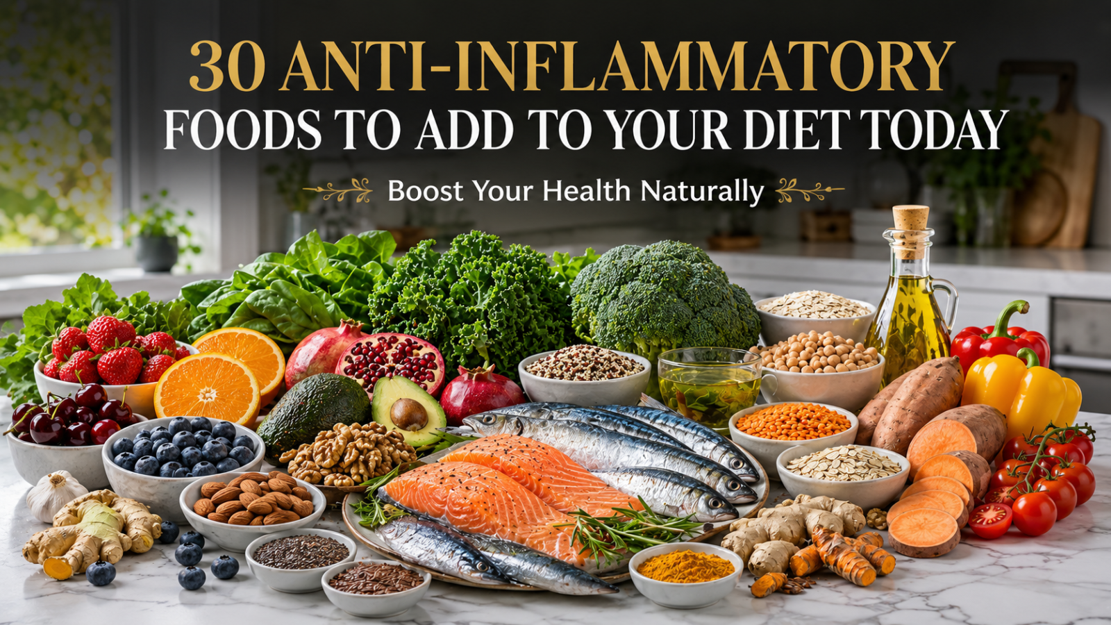 30 Anti-Inflammatory Foods to Add to Your Diet Today