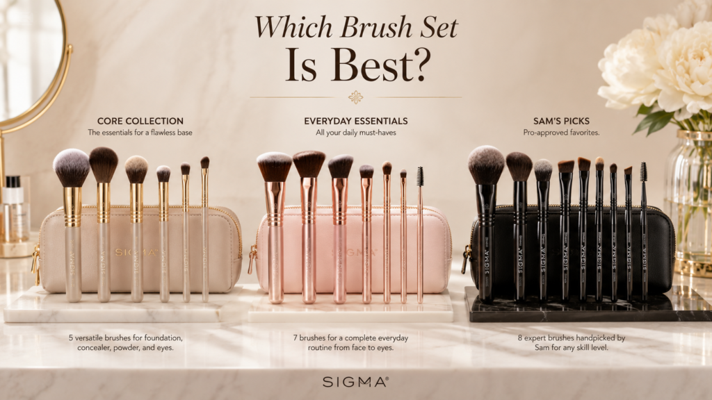 Real Techniques Makeup Brush Sets