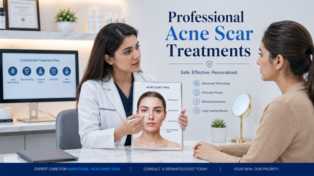 acne and acne scarring treatment