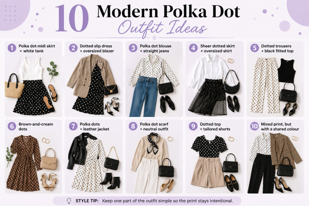 Polka Dot Outfits
