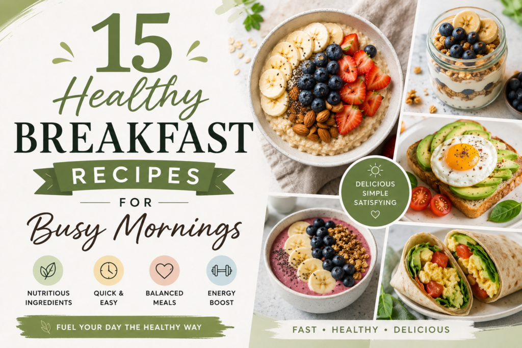 healthy breakfast recipes