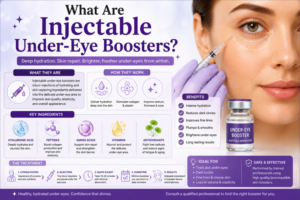 under eye booster