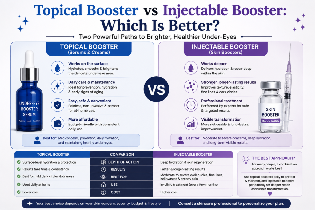 under eye booster
