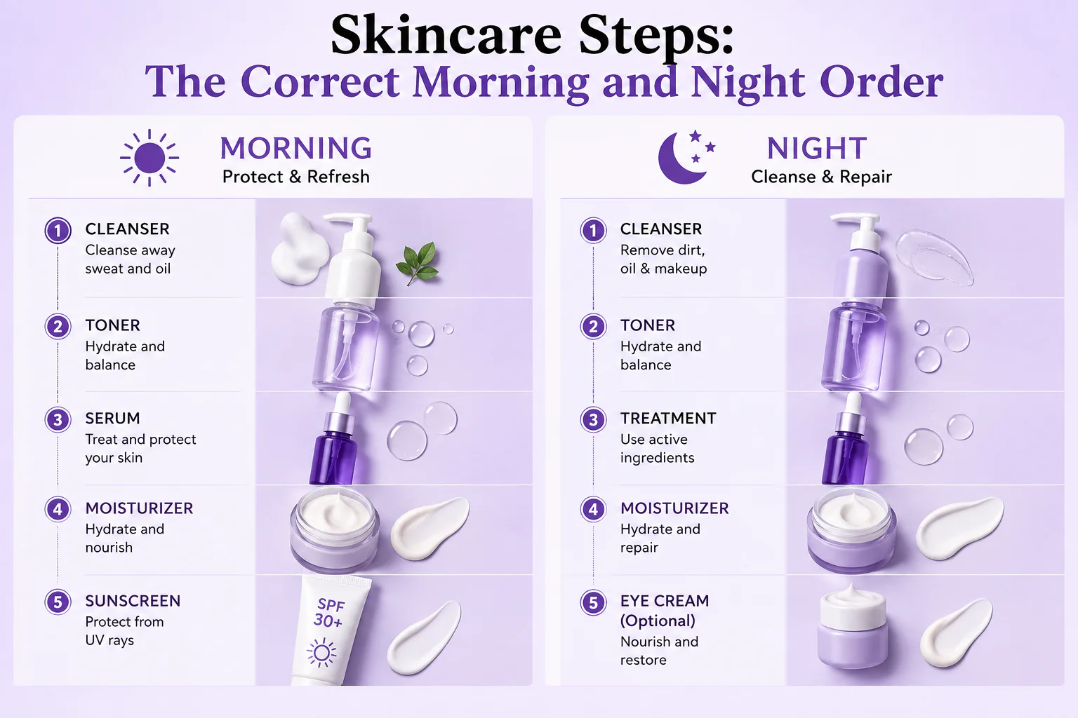 skincare order