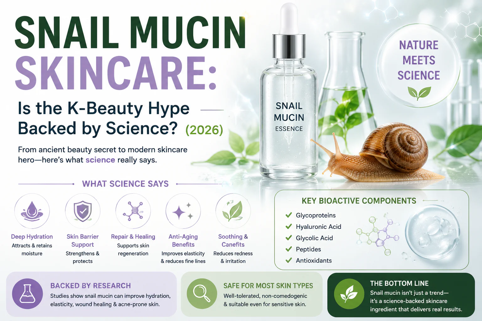 snail secretion filtrate