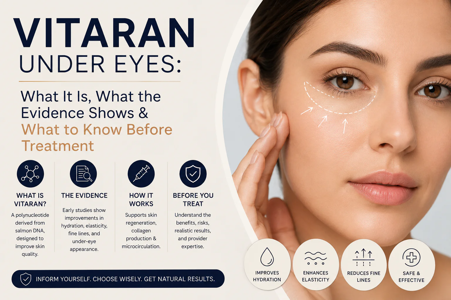 vitaran under eyes
