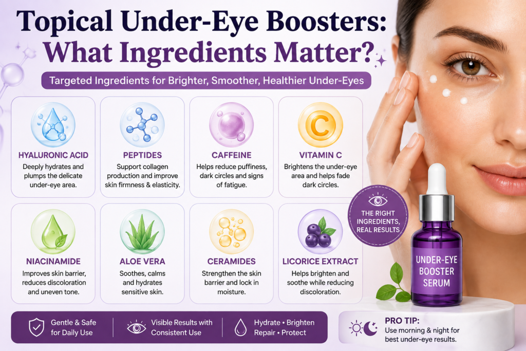under eye booster