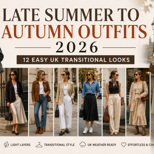 late summer to autumn outfits