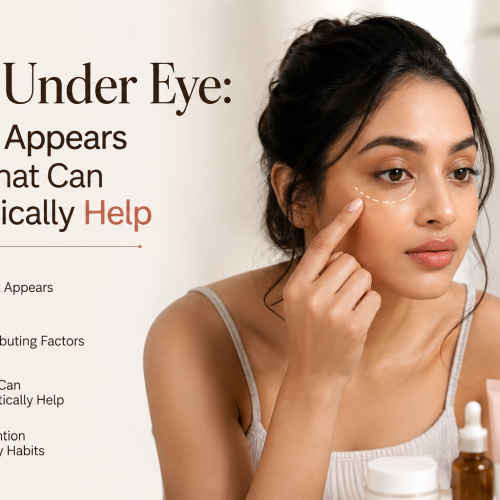line under eye